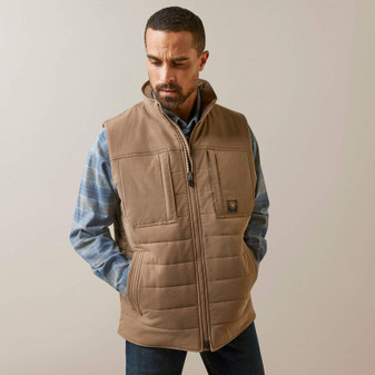 Rebar Valiant Stretch Canvas Water Resistant Insulated Vest by Ariat