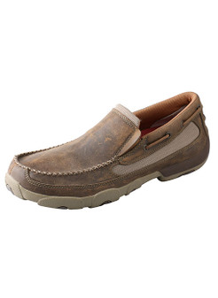 Slip-On Driving Moccasins  by Twisted X