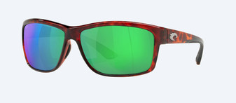 Mag Bay - Tortoise and Green Mirror Polarized Polycarbonate Sunglasses