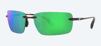 Gulf Shore - Tortoise Sunglasses with Green Mirror Polarized Polycarbonate