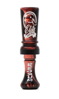 Acrylic Murder Single Reed Duck Call in Black Cherry Pearl by Elite