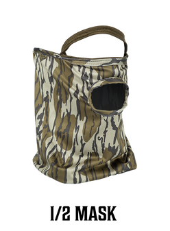 Stretch Fit 1/2 Face Mask - Bottomland