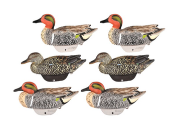 Lifetime Decoys FlexFloat Green-Winged Teal 6 pack